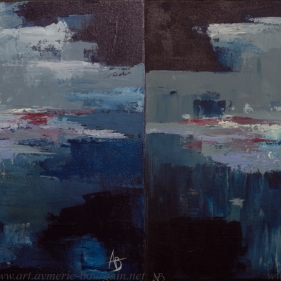 Cavalcade au clair de lune - dyptique